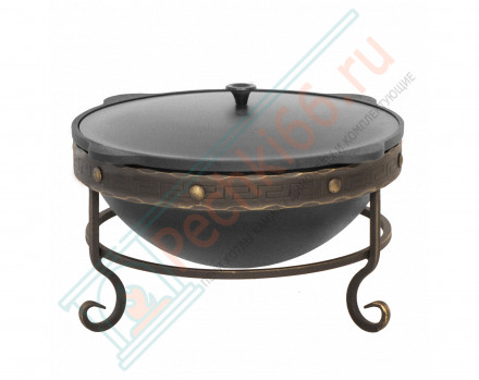 Подставка под казан 6л,8л,12л, кованная (Везувий)