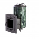 Банная печь Атмосфера XL, ламели "Змеевик"(ProMetall)