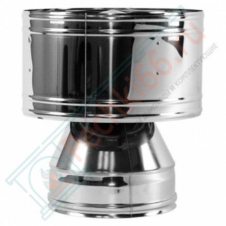 Дефлектор V50R с изол (AISI-321/0,8-AISI-304/0,5) d-250/350 (Вулкан-Cerablanket)