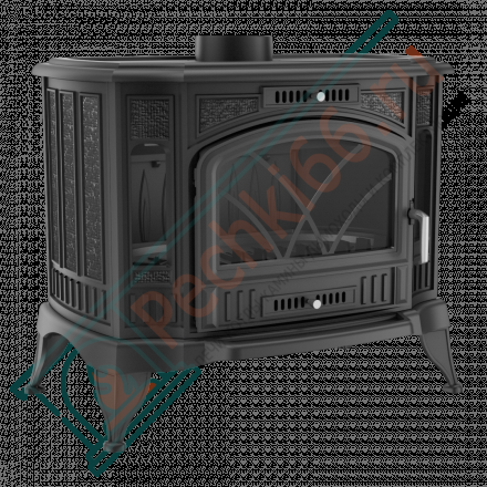Чугунная печь-камин KOZA K9 W с водяным контуром (Kratki)