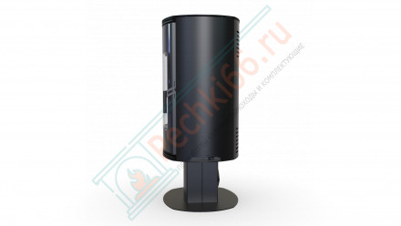 Печь-камин Orbis Top, коричневая сталь (Defro-Home) 9кВт