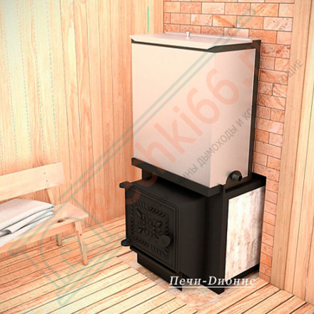 Печь для бани Емельяныч-2 Сeramic, под бак 60 л (Дионис)