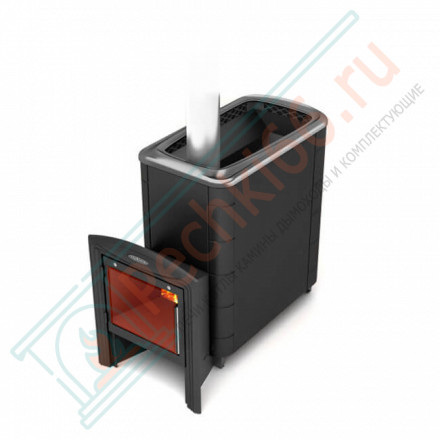 Печь для бани Тунгуска XXL 2013 Inox Витра антрацит (T.M.F) до 24 м3