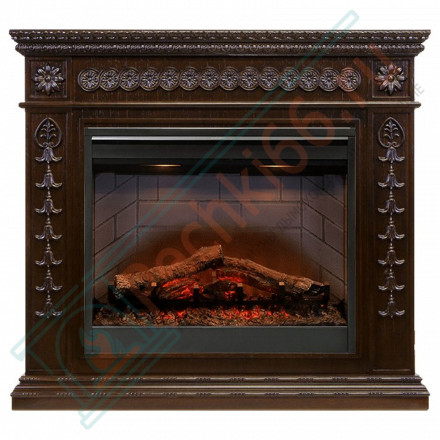 Каминокомплект электрический Milan - Темный дуб с очагом Symphony 26'' DF2608-INT (Dimplex)