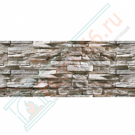 Плита ФАСПАН Дикий камень №1007 Горизонталь 9 мм 1200х800мм (Везувий)