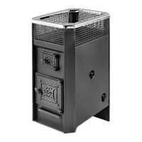 Печь для бани ПБ-11, 6 мм, с Т/О (Радуга) до 20 м3