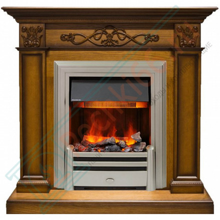 Электрический каминокомплект Verona - Дуб антик с очагом Chesford (Dimplex)