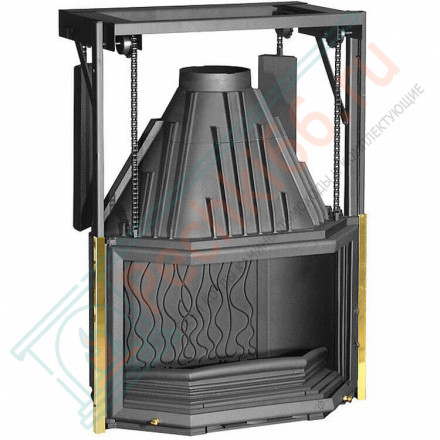 Чугунная топка INVICTA 850 PRISMATIQUE LIFTING DOOR (INVICTA)