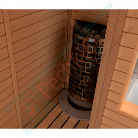 Электрокаменка пристенная ARIES ARI3-75NI2-WL-P (SAWO)