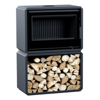 Печь-камин Легго ПК 7454, нижний дровник (Астов)