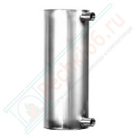 Бак регистр на трубу (НЕРЖ-430/1,0мм) 4 л, d-115 (Термопромек)