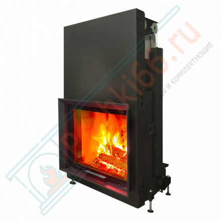 Каминная топка F 900B, черный шамот (Stav)