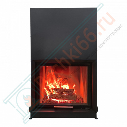 Каминная топка F 900B, черный шамот (Stav)