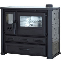 Варочная печь Alma Mons черная (Tim Sistem) до 160 м3