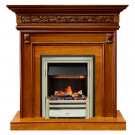 Каминокомплект Valletta - Орех с очагом Cavendish Каминокомплект Valletta - Орех с очагом Cavendish