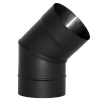 Отвод VBR 45º черный (НЕРЖ-439/0,8) d-180 (Вулкан)