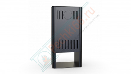 Печь-камин Solum Log, белая сталь (Defro-Home) 9кВт