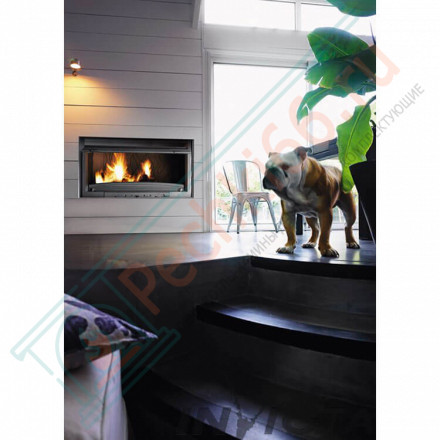 Чугунная топка INVICTA 1100 GRANDE VISION LIFTING DOOR (INVICTA)