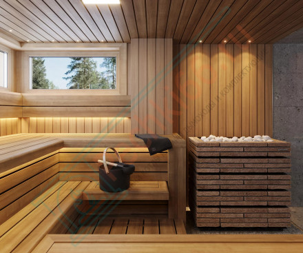 Электрическая банная печь Sangens W40B Brick