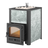 Чугунная печь для бани Эверест 24 Легкий пар (280) Талькохлорит,S-20 (Everest)