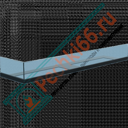 Стекло декоративное для биокамина DELTA/900 (Kratki)