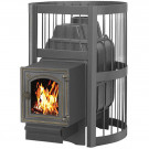 Чугунная печь для бани Легенда Стандарт 28 ДТ-4С (Везувий) до 30 м3 Чугунная печь для бани Легенда Стандарт 28 ДТ-4С (Везувий) до 30 м3