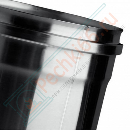 Колено угол 135° (430/0,8 мм / эмаль /600° черная) d-115 (Ferrum Blackside)