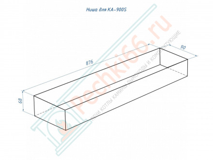 Каминный адаптер D85-900S (Lux Fire)