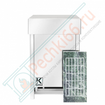 Электрокаменка Karina ECO горизонтальный в камне змеевик (KARINA) до 16 м3