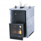 Печь для бани Анапа в трёхстороннем кожухе из талькохлорита (ИзиСтим) Печь для бани Анапа в трёхстороннем кожухе из талькохлорита (ИзиСтим)