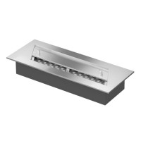 Горелка прямоугольная для биокамина 340 (ZeFire)