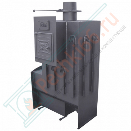Печь для бани из нержавеющей стали № 06МКН-36 в готовой кирпичной облицовке (Тройка) до 36 м3
