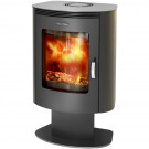 Печь-камин Визиера черная бронза (T.M.F) до 130 м3 Печь-камин Визиера черная бронза (T.M.F) до 130 м3