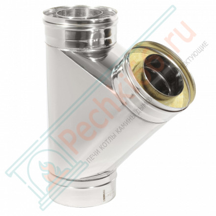 Тройник Термо 45° ТРТ-Р (304-0.8/304) d-200/300 (ТиС Стандарт)