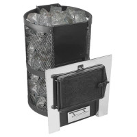 Печь для бани Кольчуга 14-18, с чугунной дверцей (Термофор) до 18 м3