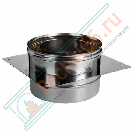 Опора на трубу с изол (НЕРЖ-321/0,5-НЕРЖ-439/0,5) d-180/260 (Дымок-Lux)