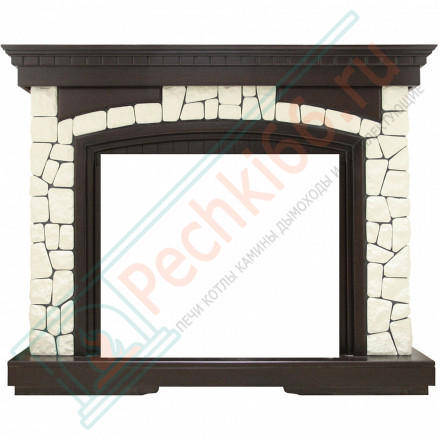 Портал Glasgow - Темный дуб / Белый (Высота 1100мм)