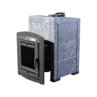 Печь для бани Атмосфера L+, в облицовке талькохлорит (ProMetall) Печь для бани Атмосфера L+, в облицовке талькохлорит (ProMetall)