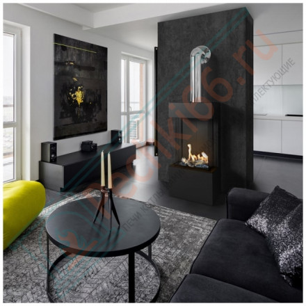 Газовая печь-камин LEO/HOME/BOX/LP/45/68/G31/37MBAR/C (баллонный газ) (Kratki)