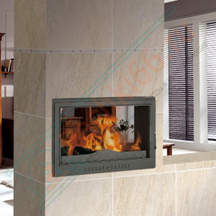 Чугунная топка 830 PIANO DF (Ferlux) 17 кВт