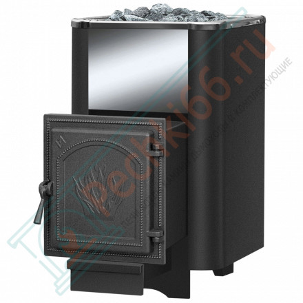 Чугунная печь для бани Сенсация 16 Антрацит 271 (Везувий) до 18 м3