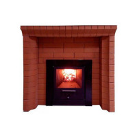 Портал для печей красный Фигурный кирпич (Россия) Портал для печей красный Фигурный кирпич (Россия)