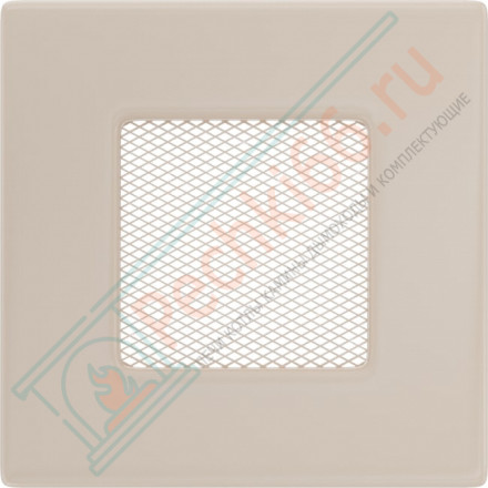 Решётка вентиляционная каминная бежевая 110х110 11K (Kratki)
