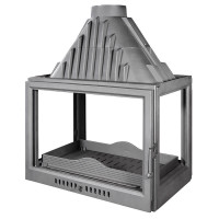 Чугунная топка 845 4 GLASSES (Ferlux) 17 кВт