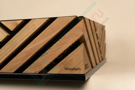 Обливное устройство КАСКАД 30 л, в облицовке Woodson (Изистим)