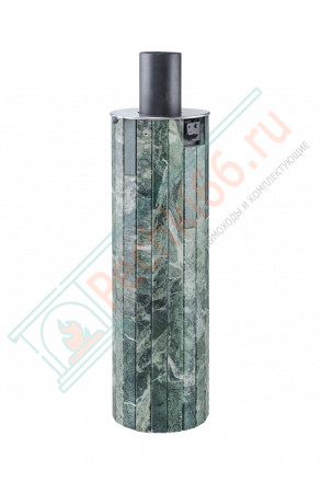 Дымоход с регистром Змеевик наборный, d-115, L=1000 мм (Feringer)