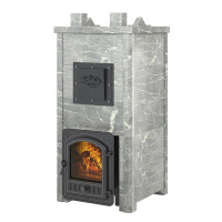 Печь для бани Эверест "Легкий пар Профи" в облицовке Талькохлорит, S-50 мм (Everest)