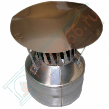 Оголовок с искрогасителем (НЕРЖ-439/0,5-НЕРЖ-439/0,5) d-150/210 (УМК)