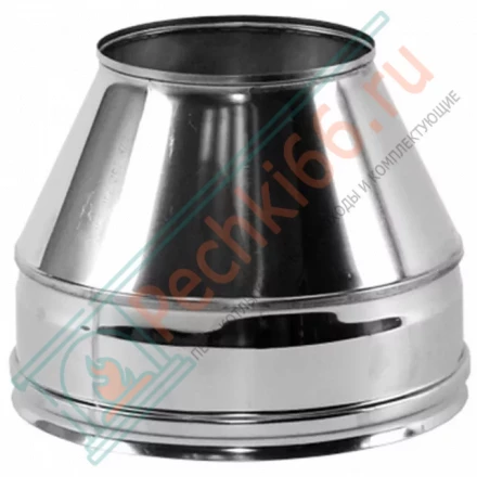 Конус Факел V50R с изол (AISI-310S/0,8-ОЦИНК-RAL/0,5) d-130/230 (Вулкан-Cerablanket)