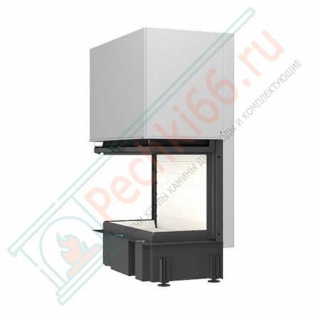 Каминная топка Дельта 1000 три стекла принтинг (Экокамин)